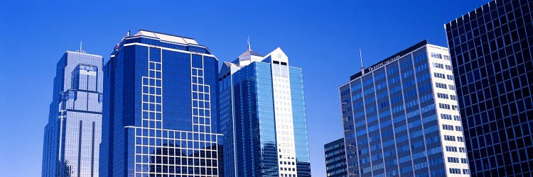 Low angle view of downtown skyline, Kansas City, Missouri, USA #4