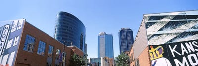 Street art at Downtown Kansas City, Missouri, USA by Panoramic Images framed canvas print