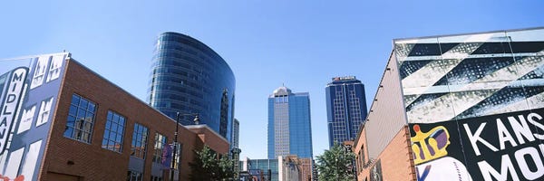 Missouri: Street art at Downtown Kansas City, Missouri, USA by Panoramic Images