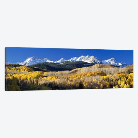Autumn Landscape, Rocky Mountains, Colorado, USA Canvas Print #PIM105} by Panoramic Images Canvas Artwork