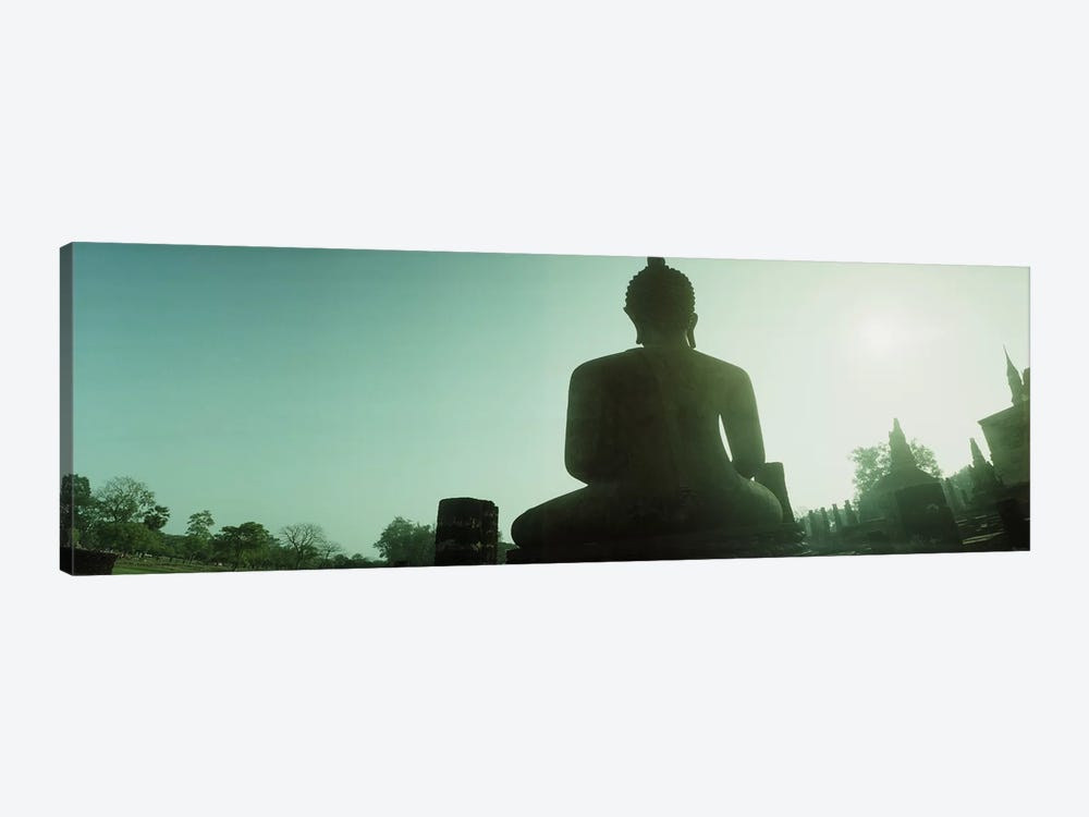 Low angle view of a statue of Buddha, Sukhothai Historical Park, Sukhothai, Thailand #2 by Panoramic Images 1-piece Canvas Art