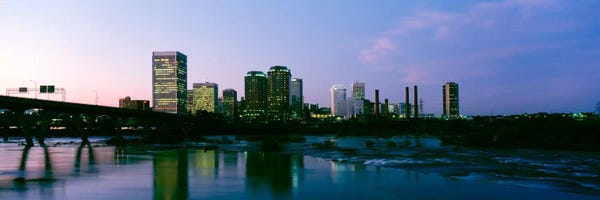 Panoramic Images: Downtown Skyline, Richmond, Virginia, USA by Panoramic Images