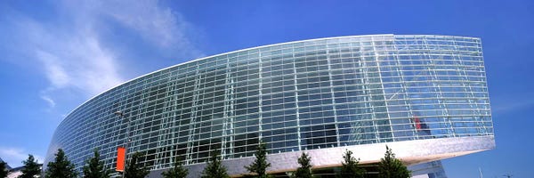 Basketball: View of the BOK Center, Tulsa, Oklahoma, USA by Panoramic Images