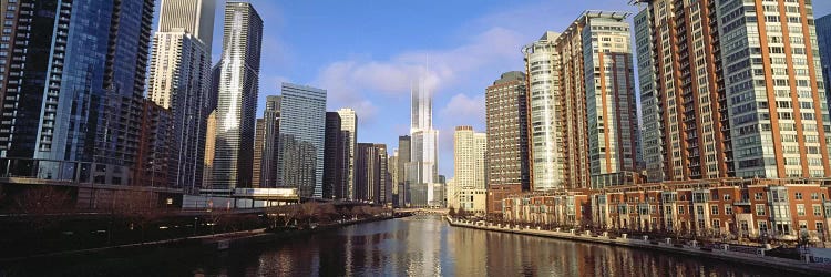 Skyscraper in a city, Trump Tower, Chicago, Cook County, Illinois, USA