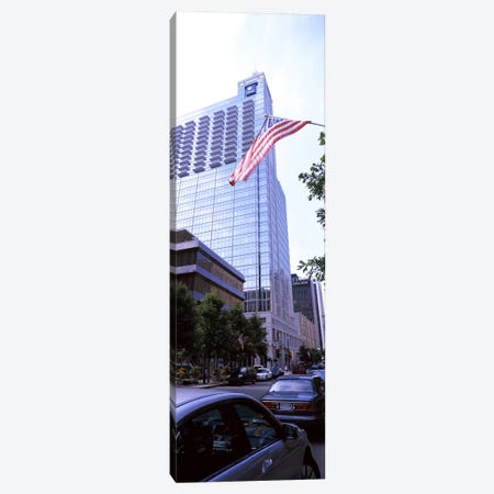 Skyscraper in a city, PNC Plaza, Raleigh, Wake County, North Carolina, USA Canvas Print #PIM10715} by Panoramic Images Art Print