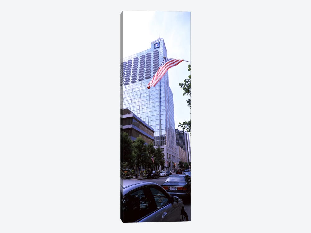 Skyscraper in a city, PNC Plaza, Raleigh, Wake County, North Carolina, USA by Panoramic Images 1-piece Canvas Art Print