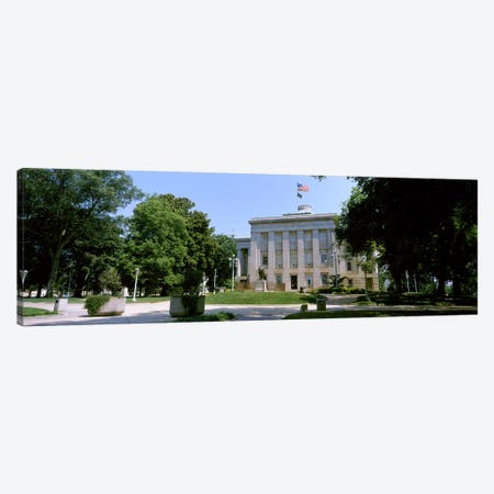 Government building in a city, City Hall, Raleigh, Wake County, North Carolina, USA Canvas Print #PIM10716} by Panoramic Images Art Print
