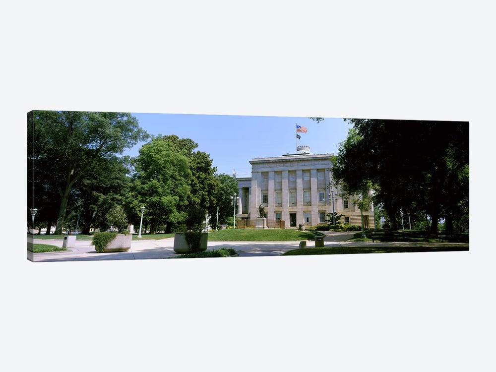 Government building in a city, City Hall, Raleigh, Wake County, North Carolina, USA by Panoramic Images 1-piece Canvas Artwork