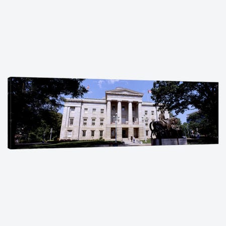 Facade of a government building, City Hall, Raleigh, Wake County, North Carolina, USA Canvas Print #PIM10717} by Panoramic Images Canvas Print