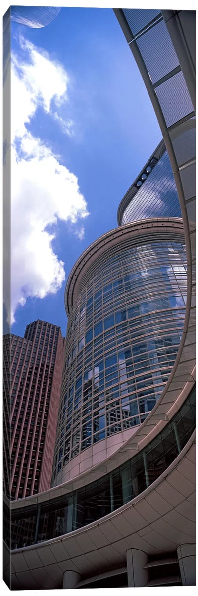 Low angle view of a building, Chevron Building, Houston, Texas, USA Canvas Art Print - Texas Art