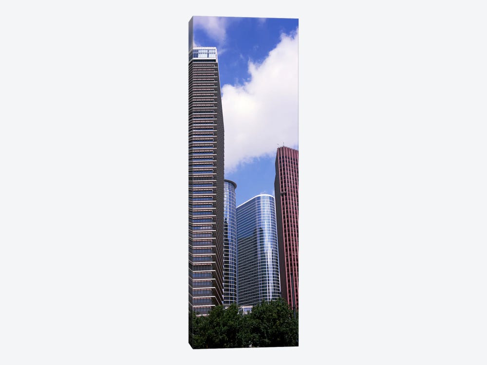 Low angle view of a building, Houston, Texas, USA by Panoramic Images 1-piece Canvas Wall Art