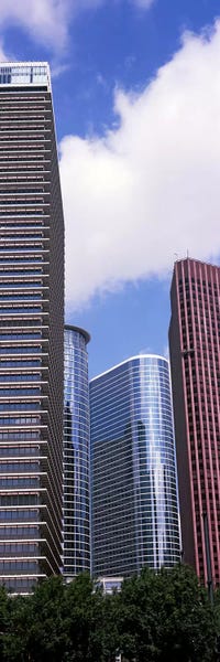 Houston: Low angle view of a building, Houston, Texas, USA by Panoramic Images