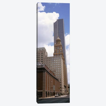 Skyscrapers in a city, Houston, Texas, USA #3 Canvas Print #PIM10757} by Panoramic Images Canvas Print