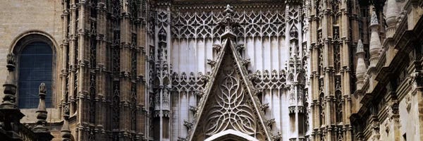 Andalusia: Close-up of a cathedral, Seville Cathedral, Seville, Spain by Panoramic Images