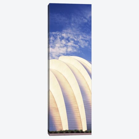 Low angle view of an entertainment building, Kauffman Center For The Performing Arts, Moshe Safdie, Kansas City, Missouri, USA Canvas Print #PIM10776} by Panoramic Images Canvas Art Print