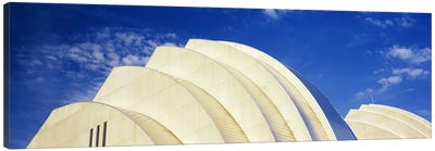 Low-Angle View Of The Top Of The Half Shells, Kauffman Center For The Performing Arts, Kansas City, Missouri, USA Canvas Art Print - Missouri Art