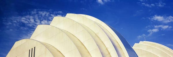 Missouri: Low-Angle View Of The Top Of The Half Shells, Kauffman Center For The Performing Arts, Kansas City, Missouri, USA by Panoramic Images