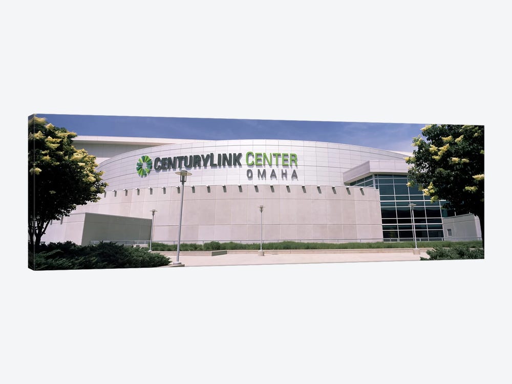 Facade of a convention center, Century Link Center, Omaha, Nebraska, USA by Panoramic Images 1-piece Canvas Print