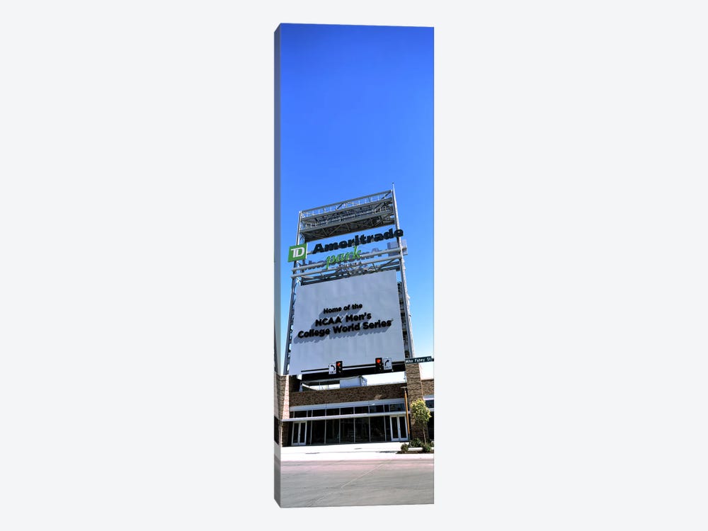 Sign board at a convention center, Century Link Center, Omaha, Nebraska, USA by Panoramic Images 1-piece Canvas Art Print