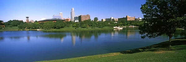 Omaha: Buildings at the waterfront, Omaha, Nebraska, USA #2 by Panoramic Images