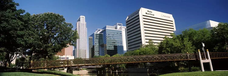Buildings at the waterfront, Qwest Building, Omaha, Nebraska, USA #2 by Panoramic Images wall art