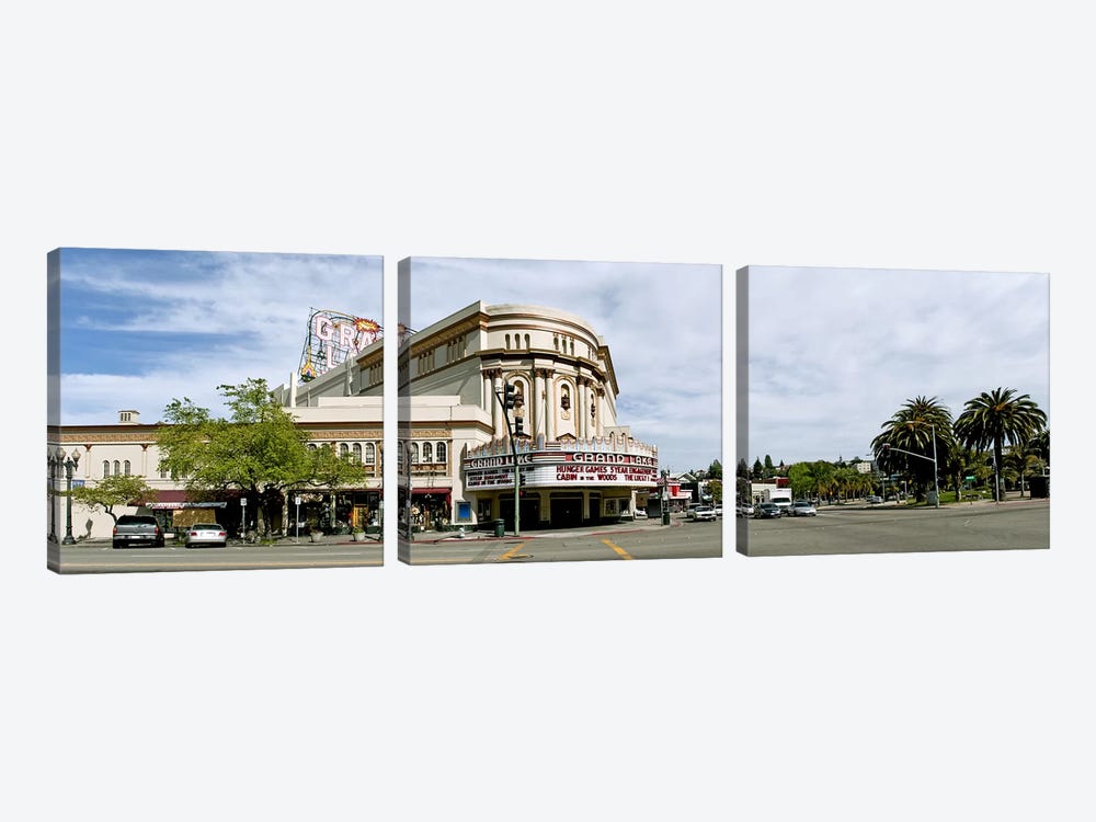 Grand Lake Theater in Oakland, California, USA by Panoramic Images 3-piece Canvas Artwork