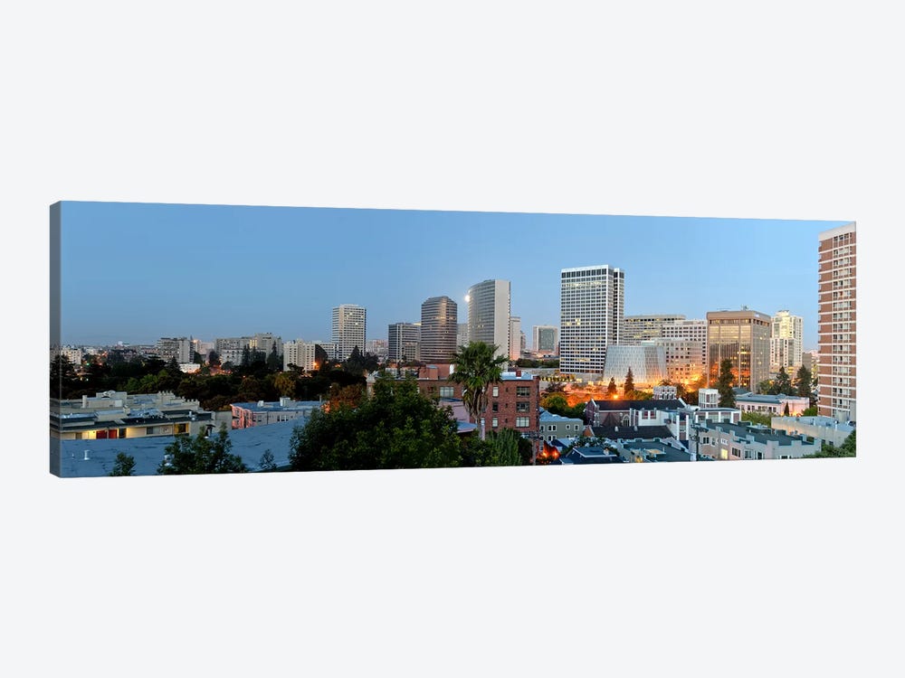 Skyline at dawn, Oakland, California, USA by Panoramic Images 1-piece Canvas Art Print