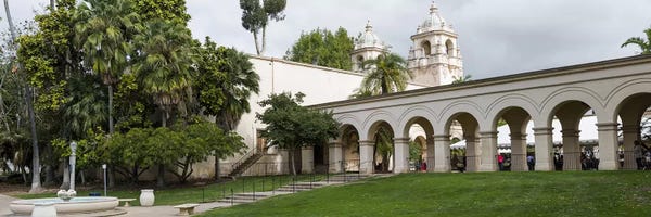 San Diego: Colonnade in Balboa Park, San Diego, California, USA by Panoramic Images