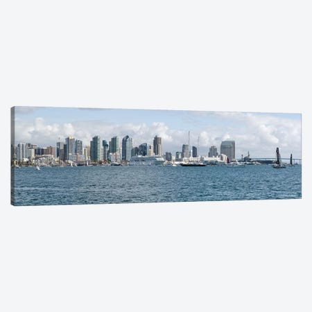 Buildings at the waterfront, San Diego, California, USA #3 Canvas Print #PIM10806} by Panoramic Images Canvas Art Print