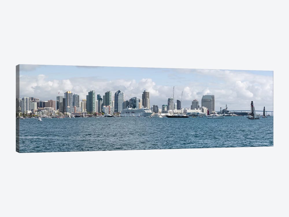 Buildings at the waterfront, San Diego, California, USA #3 by Panoramic Images 1-piece Canvas Print