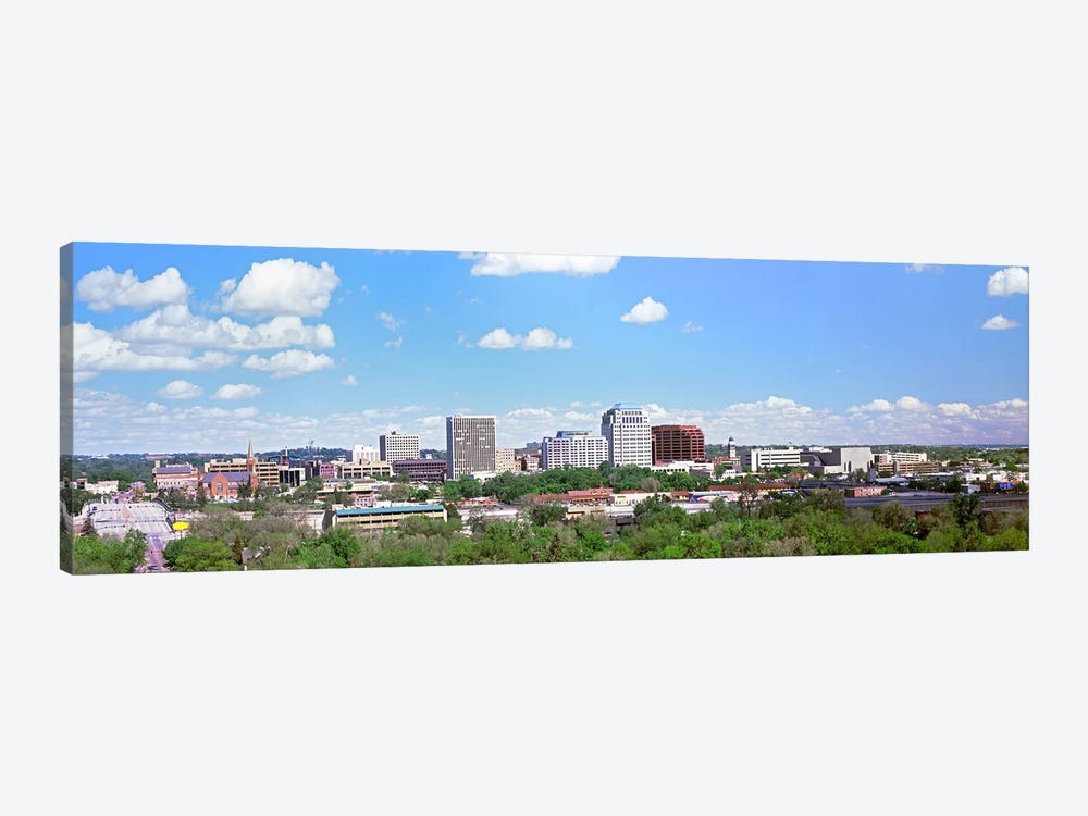 Buildings in a city, Colorado Springs, Colorado, USA by Panoramic Images 1-piece Canvas Art