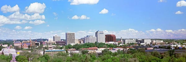 Colorado Springs: Buildings in a city, Colorado Springs, Colorado, USA by Panoramic Images