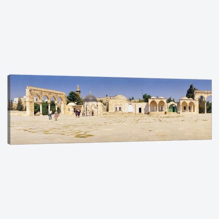 Temple of Rocks, Dome of The Rock, Temple Mount, Jerusalem, Israel Canvas Print #PIM10814} by Panoramic Images Canvas Wall Art