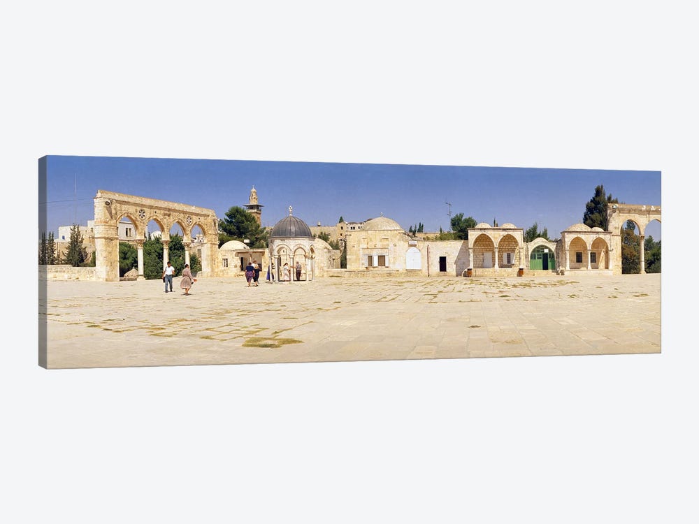 Temple of Rocks, Dome of The Rock, Temple Mount, Jerusalem, Israel by Panoramic Images 1-piece Canvas Wall Art
