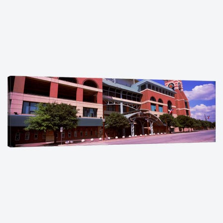 Facade of a baseball stadium, Minute Maid Park, Houston, Texas, USA Canvas Print #PIM10821} by Panoramic Images Canvas Wall Art