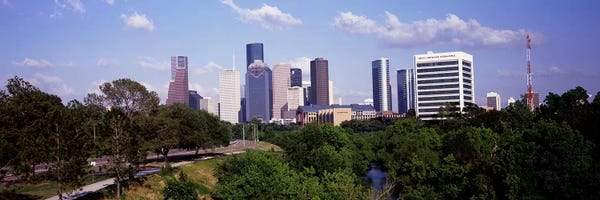 Forests: Downtown skylines, Houston, Texas, USA #2 by Panoramic Images