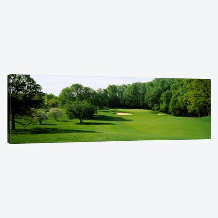 Trees On A Golf Course, Baltimore Country Club, Baltimore, Maryland, USA Canvas Print #PIM1082} by Panoramic Images Art Print