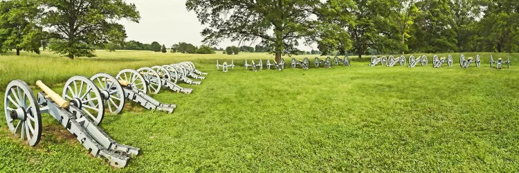 Cannons in a park, Valley Forge National Historic Park, Philadelphia, Pennsylvania, USA