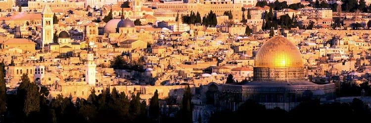 Mosque in a cityDome of the Rock, Temple Mount, Jerusalem, Israel