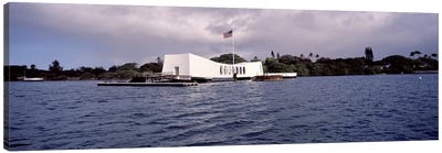 USS Arizona Memorial, Pearl Harbor, Honolulu, Hawaii, USA #2 Canvas Art Print - Honolulu Art