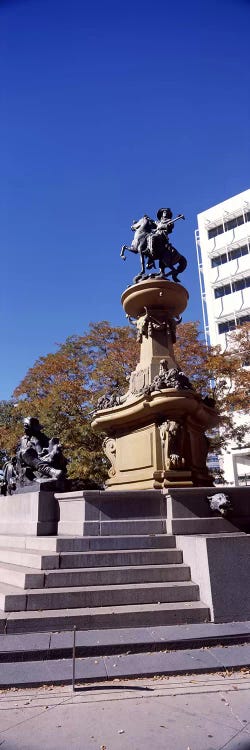 Kit Carson Statue, Pioneer Monument, Denver, Colorado, USA