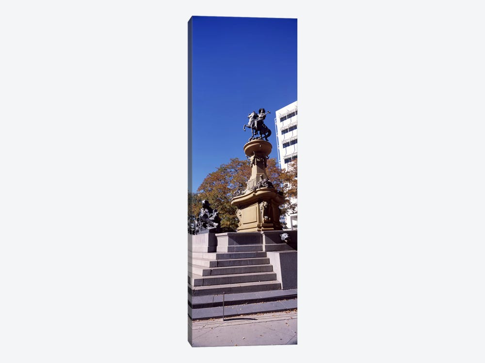 Kit Carson Statue, Pioneer Monument, Denver, Colorado, USA by Panoramic Images 1-piece Canvas Art Print