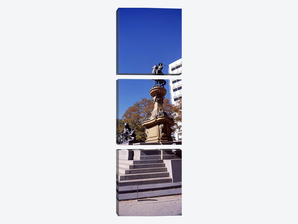 Kit Carson Statue, Pioneer Monument, Denver, Colorado, USA by Panoramic Images 3-piece Art Print