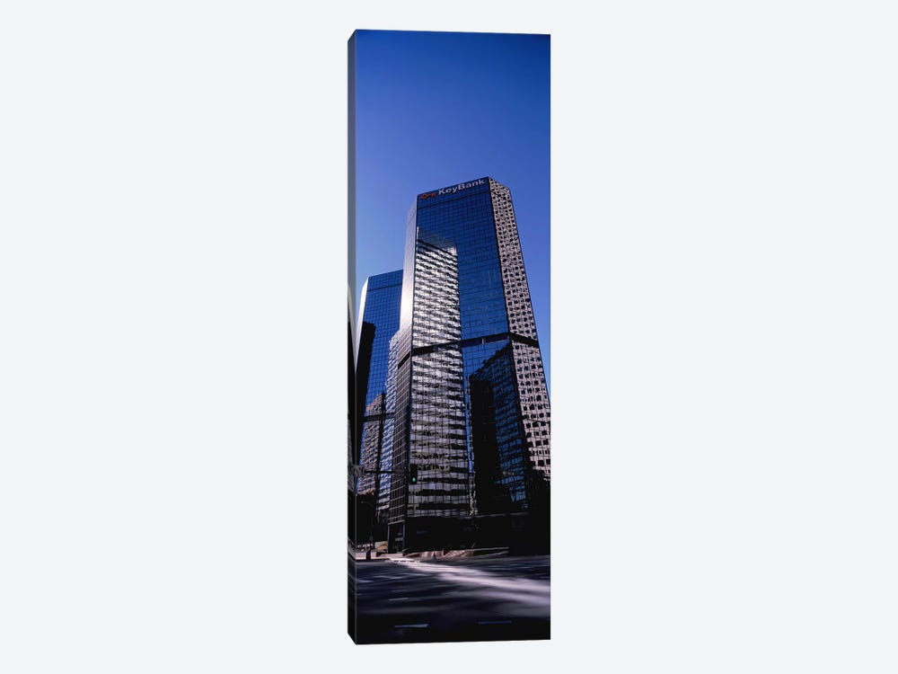 Bank building in a city, Key Bank Building, Denver, Colorado, USA by Panoramic Images 1-piece Canvas Art