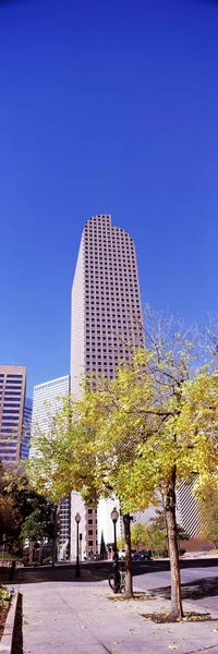 Colorado: Mailbox building in a city, Wells Fargo Center, Denver, Colorado, USA by Panoramic Images