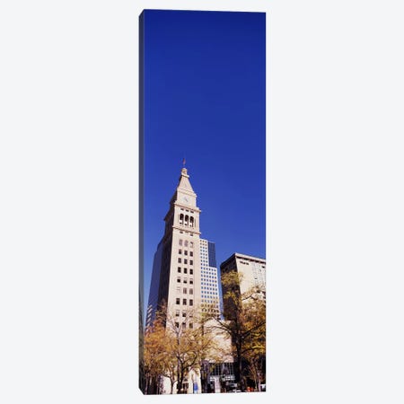Low angle view of a Clock tower, Denver, Colorado, USA Canvas Print #PIM10871} by Panoramic Images Art Print