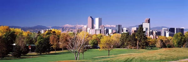 Colorado: Buildings of Downtown Denver, Colorado, USA by Panoramic Images