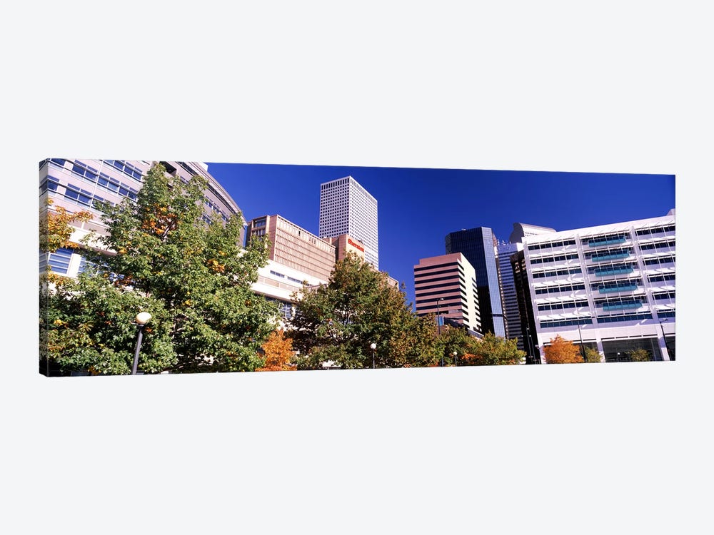 Low angle view of buildings in a city, Sheraton Downtown Denver Hotel, Denver, Colorado, USA by Panoramic Images 1-piece Canvas Wall Art