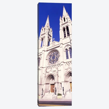 Facade of Cathedral Basilica of the Immaculate Conception, Denver, Colorado, USA Canvas Print #PIM10876} by Panoramic Images Canvas Art