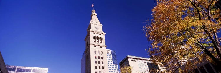 Low angle view of a Clock tower, Denver, Colorado, USA #2